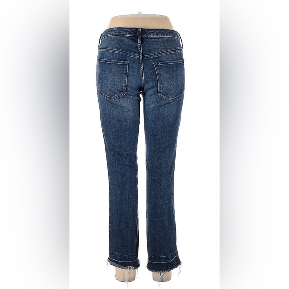 MOSSIMO DENIM MID RISE STRAIGHT LEG JEANS SIZE 0 regular, 25 waist - Picture 3 of 4